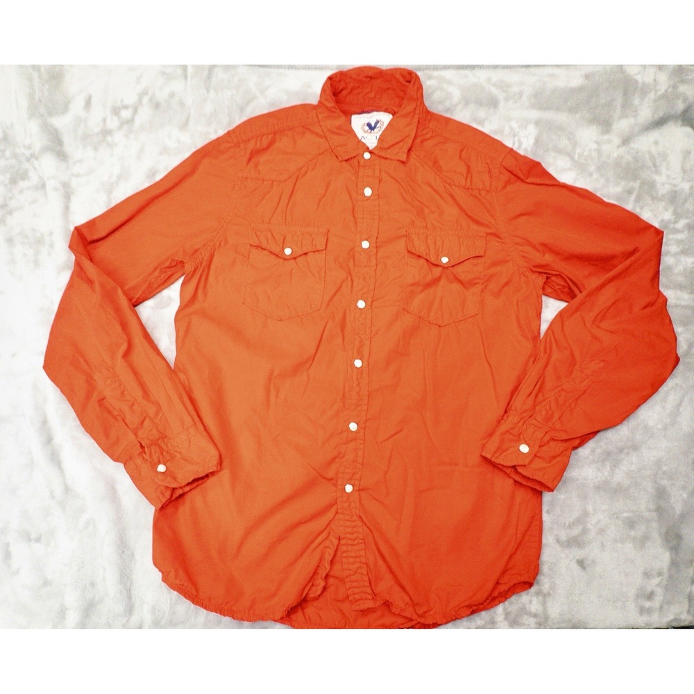 Cactus Western Pearl Snap Cotton Shirt Womens Small Rodeo Cowgirl Southwestern